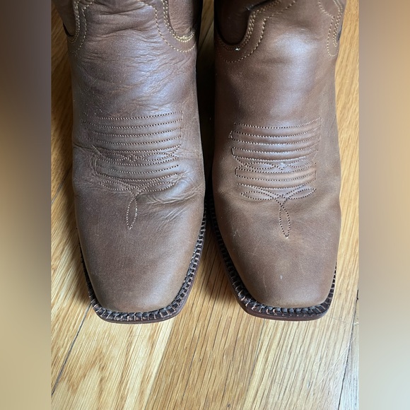 Tanner Mark women’s Leather Cowboy Boots size 9 - Picture 8 of 11
